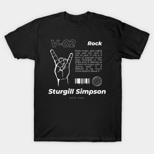 V02 Style Sturgill Simpson Vintage T-Shirt